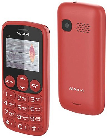 Мобильный телефон Maxvi B1 (красный)