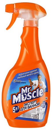 Средство для сантехники Mr. Muscle Эксперт для ванной 5 в 1 0.5 л