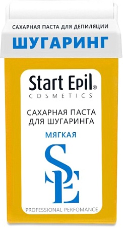 Паста Start Epil сахарная для шугаринга Мягкая + бумажные полоски (100 г)