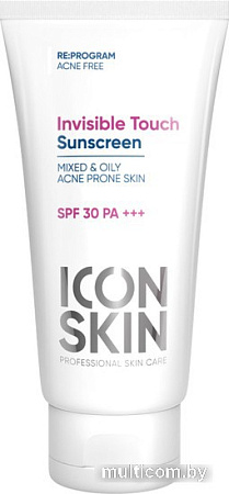 Крем солнцезащитный Icon Skin Invisible Touch SPF 30 для жирной и комбинированной кожи (50 мл)