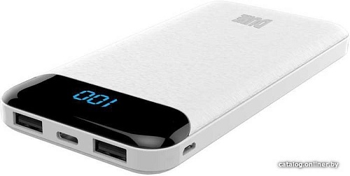 Внешний аккумулятор Perfeo Dune 10000mAh (белый)