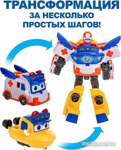 Трансформер GoGo Bus Доктор и капитан 2 в 1 YS4013I