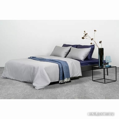 Постельное белье Tkano Essential TK19-PC0009 (2 шт, светло-серый)