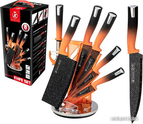 Набор ножей Mercury Haus Kitchen King KK-SL8-ORN
