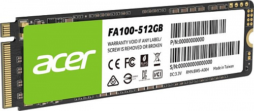 SSD Acer FA100 512GB BL.9BWWA.119