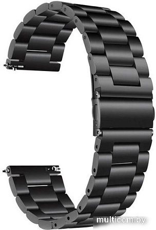 Браслет Rumi Heavy металлический 22 мм (серебристый)