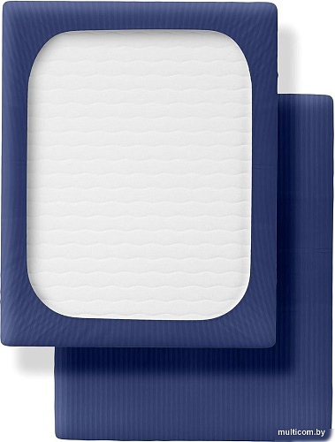 Постельное белье Verossa Stripe 240/260 01 70004 (Indigo)