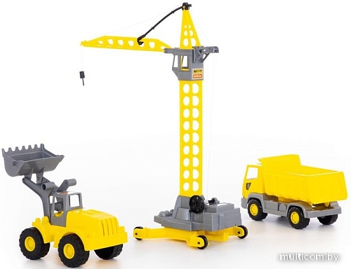 Полесье Набор строительной техники Агат 57150
