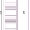 Полотенцесушитель Сунержа Богема+ 1200x300 071-0220-1230
