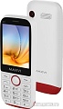 Мобильный телефон Maxvi K17 (белый/красный)