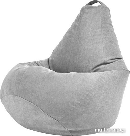 Кресло-мешок Sled Велюр 110x110x160 (графит)