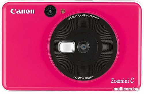 Фотоаппарат Canon Zoemini C (розовый)