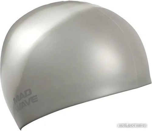 Шапочка для плавания Mad Wave Multi Adult (серый)