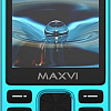 Мобильный телефон Maxvi X10 (голубой)