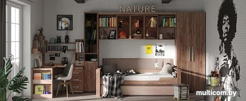 Полка Глазов Nature 98 (дуб табачный craft)