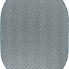 Циновка Merinos Kair S156-OVAL-BLUE (1х2)