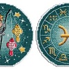 Набор для вышивания Жар-Птица Знаки зодиака. Рыбы.