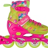 Роликовые коньки Tech Team Freestyler (р-р 32-35, розовый)
