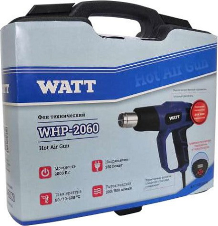 Промышленный фен WATT WHP-2060 7.020.006.00