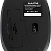 Мышь Maxvi MWS-01 (черный)