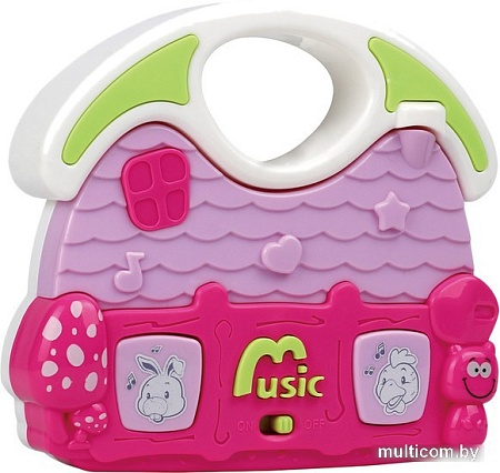 Интерактивная игрушка Pituso Музыкальный дом K999-105G Pink (розовый)