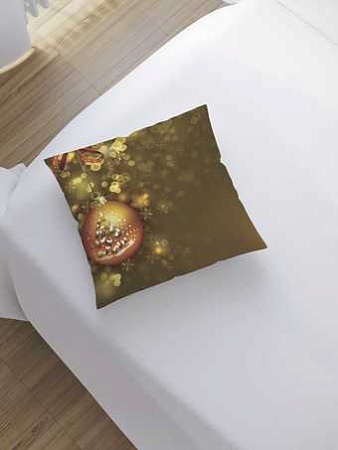 Чехол на подушку JoyArty Елка на шарике sl_20284