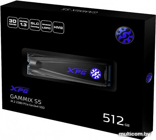 SSD A-Data GAMMIX S5 512GB AGAMMIXS5-512GT-C