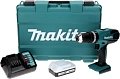 Ударная дрель-шуруповерт Makita HP457DW (с 1-им АКБ, кейс)