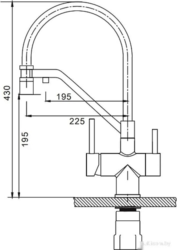 Смеситель Splenka S70.62.09
