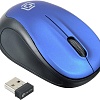 Мышь Oklick 665MW (черный/синий)
