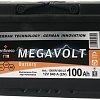 Автомобильный аккумулятор Megavolt 12V +R (100 А&amp;middot;ч)