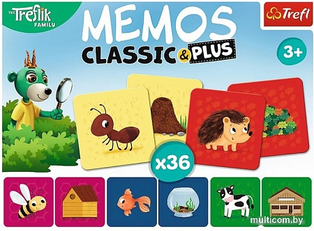 Развивающая игрушка Trefl Мой первый мем. Животные и их дом 02333 (36 эл)