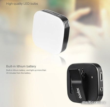 Лампа Godox LEDM32 для смартфонов