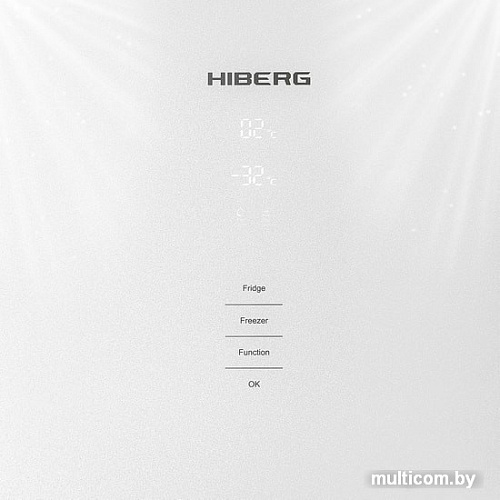 Холодильник Hiberg RFC-400DX NFGW