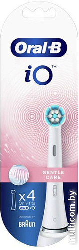 Сменная насадка Oral-B iO Gentle Care (4 шт, белый)