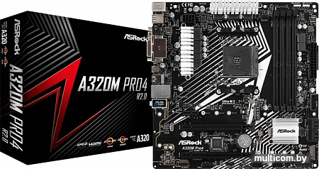 Материнская плата ASRock A320M Pro4 R2.0