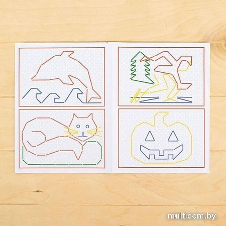 Развивающая игрушка Zabiaka Веселые рисунки. Шнуровальный планшет 4437789