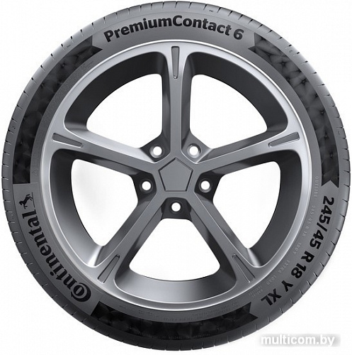 Автомобильные шины Continental PremiumContact 6 195/65R15 91V