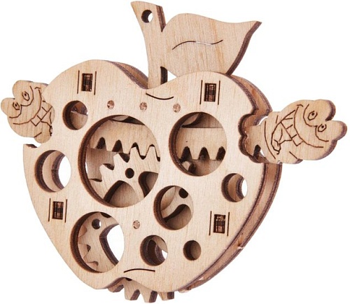 3Д-пазл Wood Trick Вудик Яблоко 1234-W4