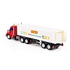Грузовик Полесье Профи Тягач с полуприцепом 93462 (красный/белый)
