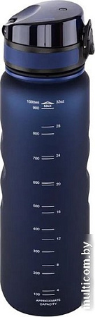 Бутылка для воды Elan Gallery Style Matte 1л 280145 (темно-синий)
