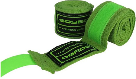 Бинт боксерский BoyBo BB1001-15 2.5 м (светло-зеленый)