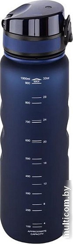Бутылка для воды Elan Gallery Style Matte 1л 280145 (темно-синий)