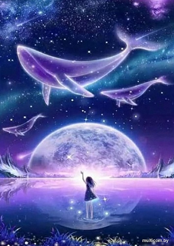 Набор для создания поделок/игрушек Darvish Девушка с китами DV-15478-4