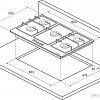 Варочная панель KUPPERSBERG FV9TGRZ ANT (серебристый)