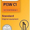 Галогенная лампа Philips P13W Standard 1шт