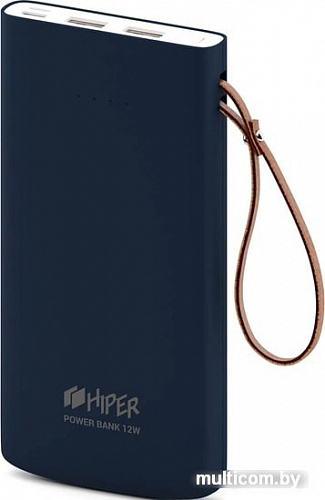 Портативное зарядное устройство Hiper Travel10k (темно-синий)
