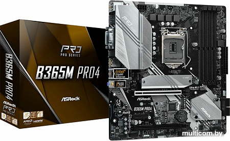 Материнская плата ASRock B365M Pro4