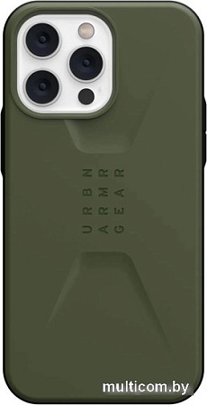 Чехол для телефона Uag для iPhone 14 Pro Max Civilian Olive 114043117272