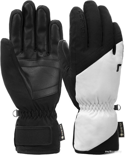 Горнолыжные перчатки Reusch Susan Gore-Tex 6231331-7701 (р-р 7, черный/белый)